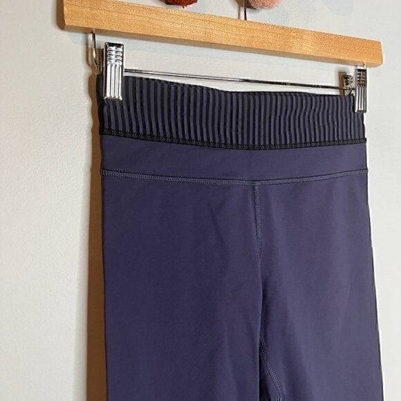 Lululemon Run Stripe Inspire Crop II leggings - Picture 2 of 5